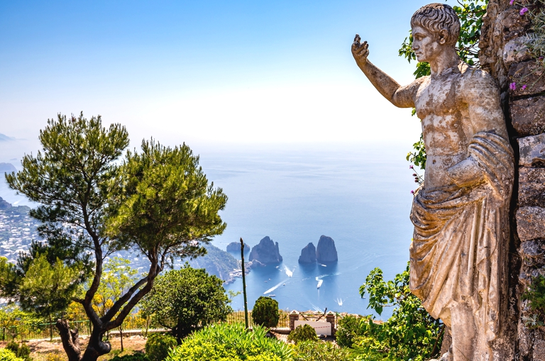 Capri, fashion shop, Capri island, Campania, Italy, Europe Stock