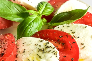 caprese salad positano